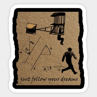 Wright brothers Sticker